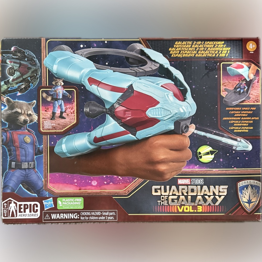 Guardians of the galaxy vol 3
Galactic 2 in 1 spaceship Missile Blaster